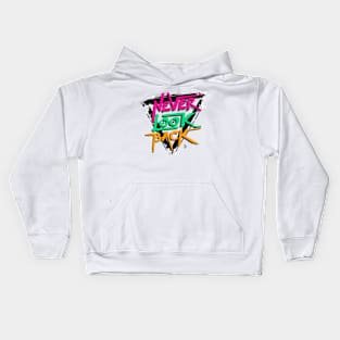 never look back Kids Hoodie